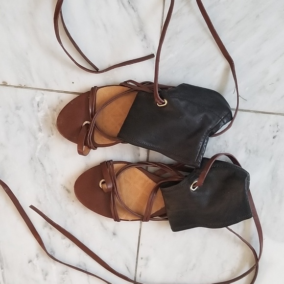 L.A.M.B leather Gladiator sandal - Picture 6 of 7